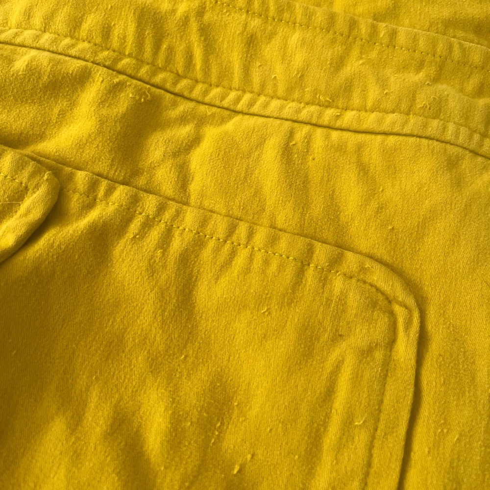 Boden yellow warm duffle coat pea coat jacket toggles fleece 8 - Picture 8 of 14